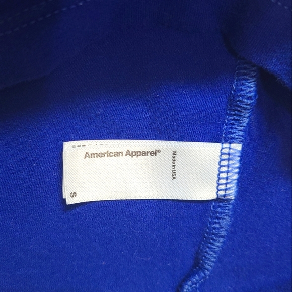 American Apparel Short Sleeve Crop Top - Women's Small - Picture 3 of 5